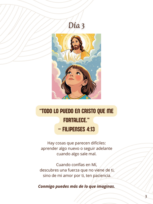 9 Días con Dios – Ilustrado para niños